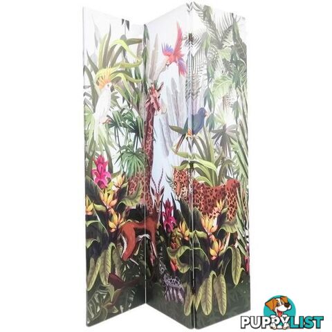 Decorative Room Divider Jungle 3 Panel - 9328644059439