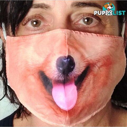 Fabric Mask Dog Mouth - 6920200722110