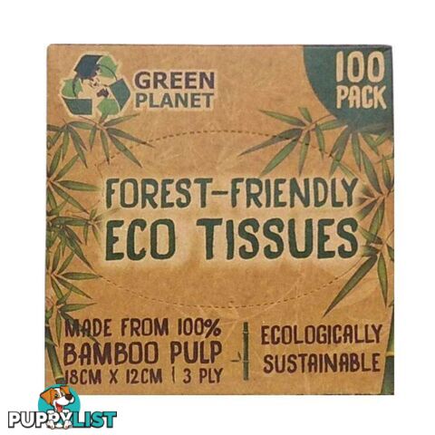 Eco Bamboo Tissue Box 100 - 9328644054458