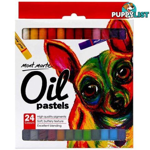 Oil Pastels 24pce - 9328577019968