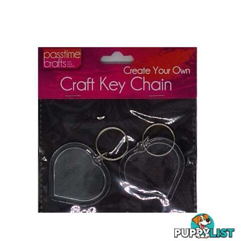 Craft Key Chain Heart - 800346