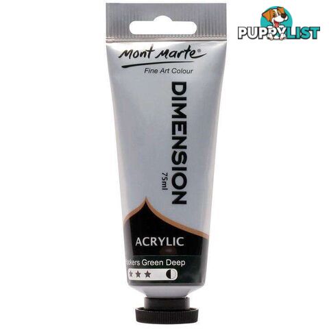 Dimension Acrylic Paint 75ml - Hookers Green Deep - 9328577016172