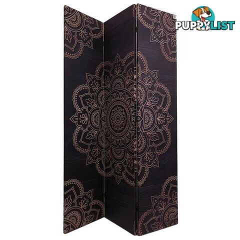 Decorative Room Divider Mandala 3 Panel - 9328644059583