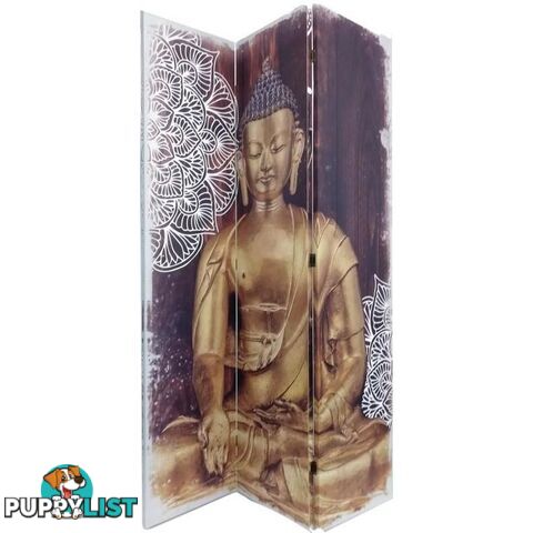 Decorative Room Divider Buddha 3 Panel - 9328644059248