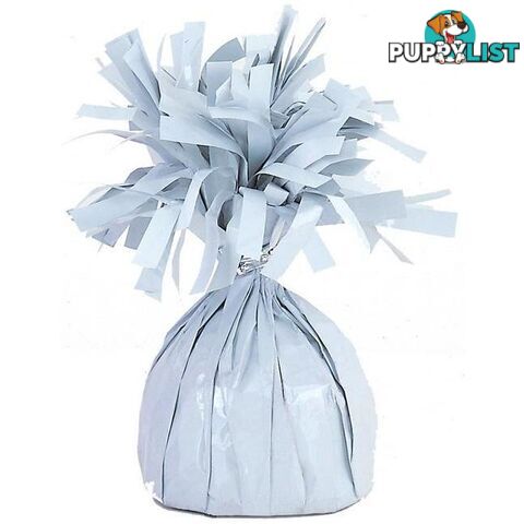 Foil Balloon Weight - White - 011179493722