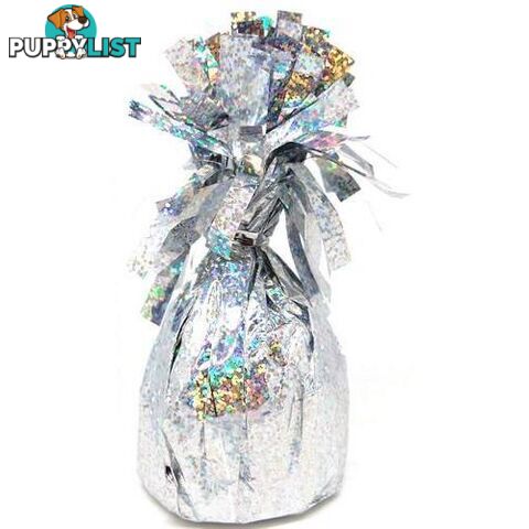 Foil Balloon Weight - Prismatic Silver - 9311965049647