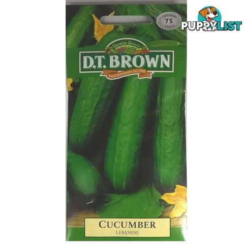 Cucumber Lebanese Seeds - 5030075022183