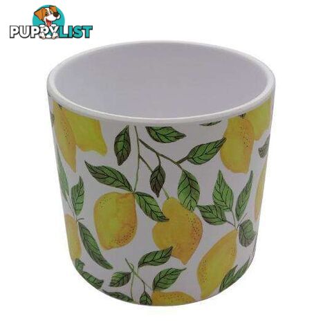 Large Pot Fruit Range 16x14cm Lemon Design - 801040