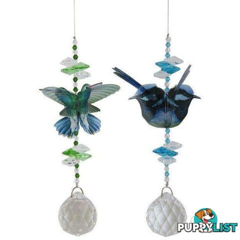 Bird Crystal 25cm Assorted Designs - 9319844626729