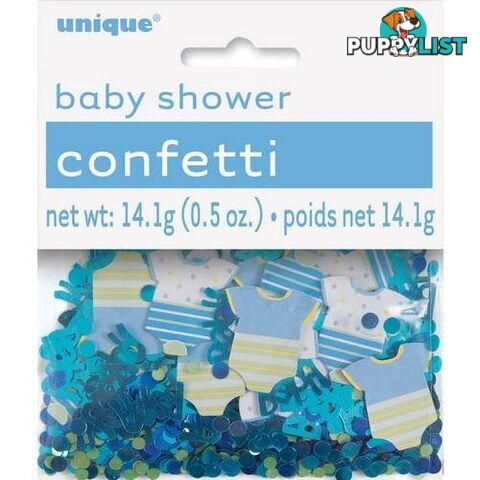 Blue Dots Baby Shower Confetti 14G 05oz - 011179618422