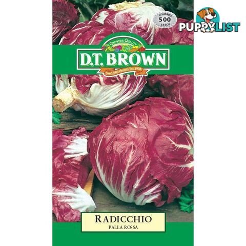 Radicchio Palla Rossa Seeds - 5030075022350