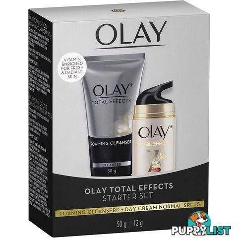 Olay Total Effects Start Set Foaming Cleanser and Day Cream Normal SPF 15 - 4902430764360