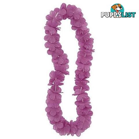 Luau Flower Lei 106cm 42 - Purple - 011179191338