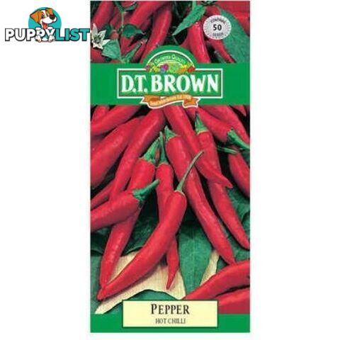 Chilli Pepper Seeds - 5030075022220