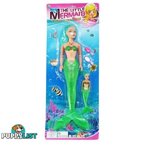 Mermaid Doll Assorted Colours - 9328644051389