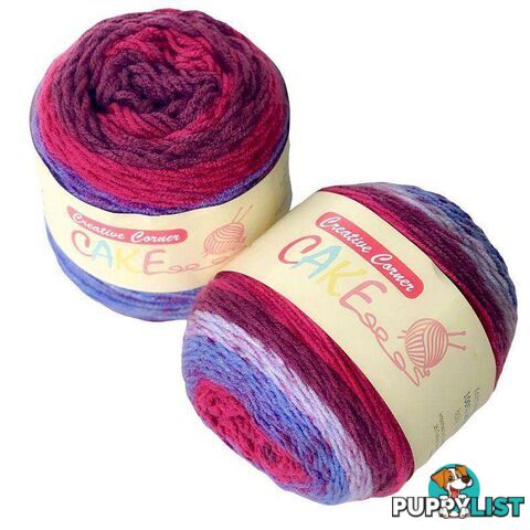 Cake Yarn - Ruby Heart 200gm - 9321214235998