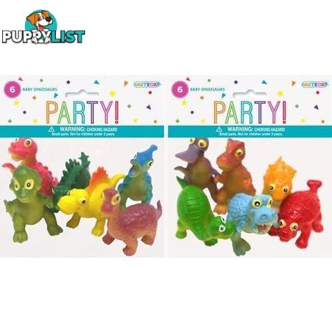 6 Baby Dinosaurs - Assorted Inner - 9311965754701