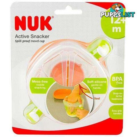 NUK Active Snacker Spill-Proof Travel Cup - 88513178803