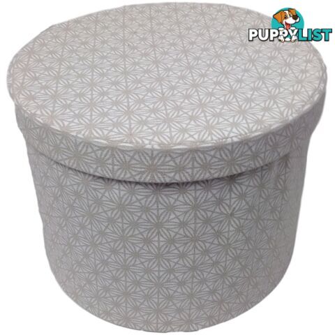 Fabric Round Storage Box 22Hx29W - 800875