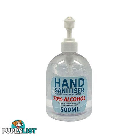 Hand Sanitiser 500ml - 9328644056803