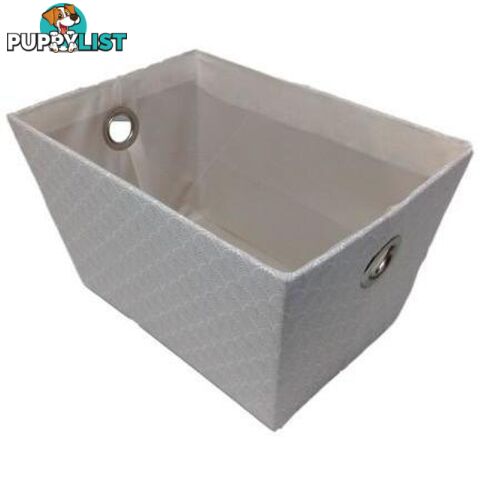 Fabric Storage Basket Med 35x25x20cm - 800894