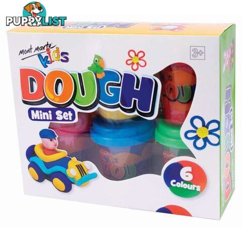 Mont Marte Dough Mini Set 6pcs - 9328577023255