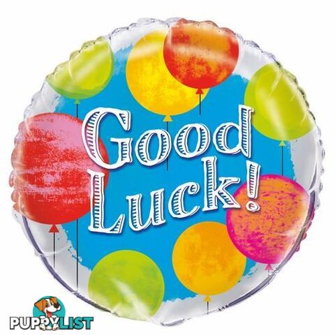 Bright Good Luck 45cm (18) Foil Balloon Packaged - 011179539581