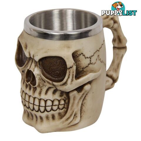 Skull Head Mug Gift Boxed 13cm - 9319844588669