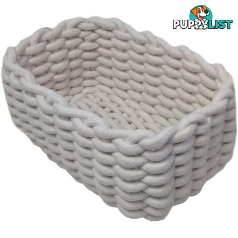 Cotton Rope Storage Basket 26x19x14cm - 800880