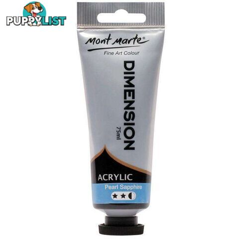 Dimension Acrylic Paint 75ml - Pearl Sapphire - 9328577016356