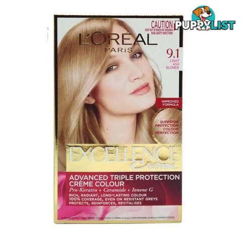 Loreal Creme Hair Colour Light Ash Blonde - 9312825500834