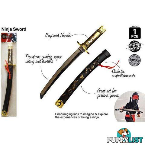 Ninja Sword 45cm - 9315892257809