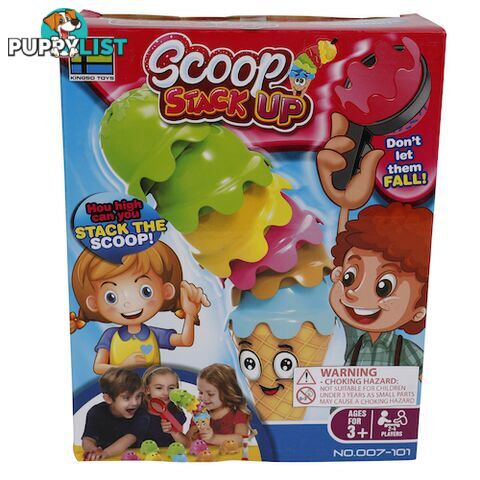 Family Board Game Scoop Stack Up Age 3 Plus - 9328644066781