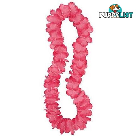 Luau Flower Lei 106cm 42 - Hot Pink - 011179191406