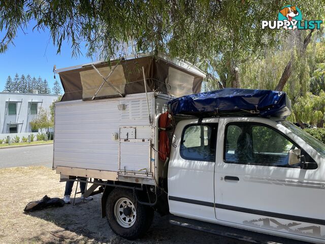 Pop-Up camper on Ford Courier 4x4 Diesel