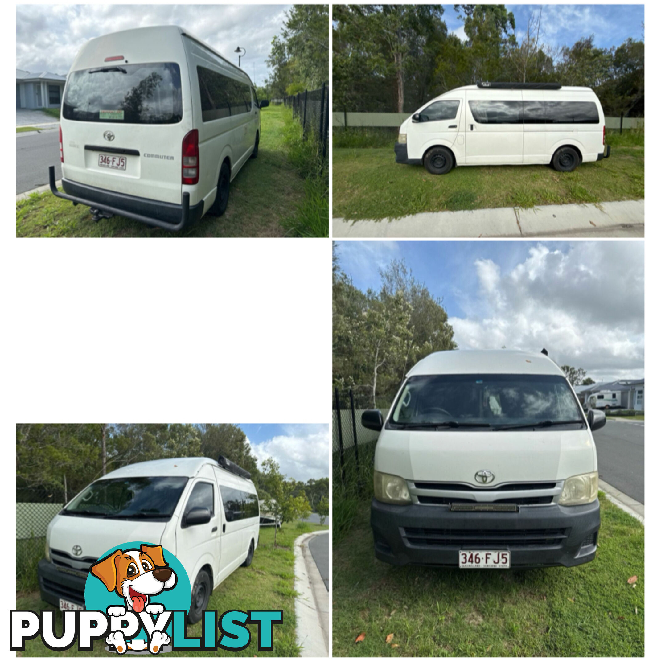 Toyota hiace commuter campervan Diesel low klms
