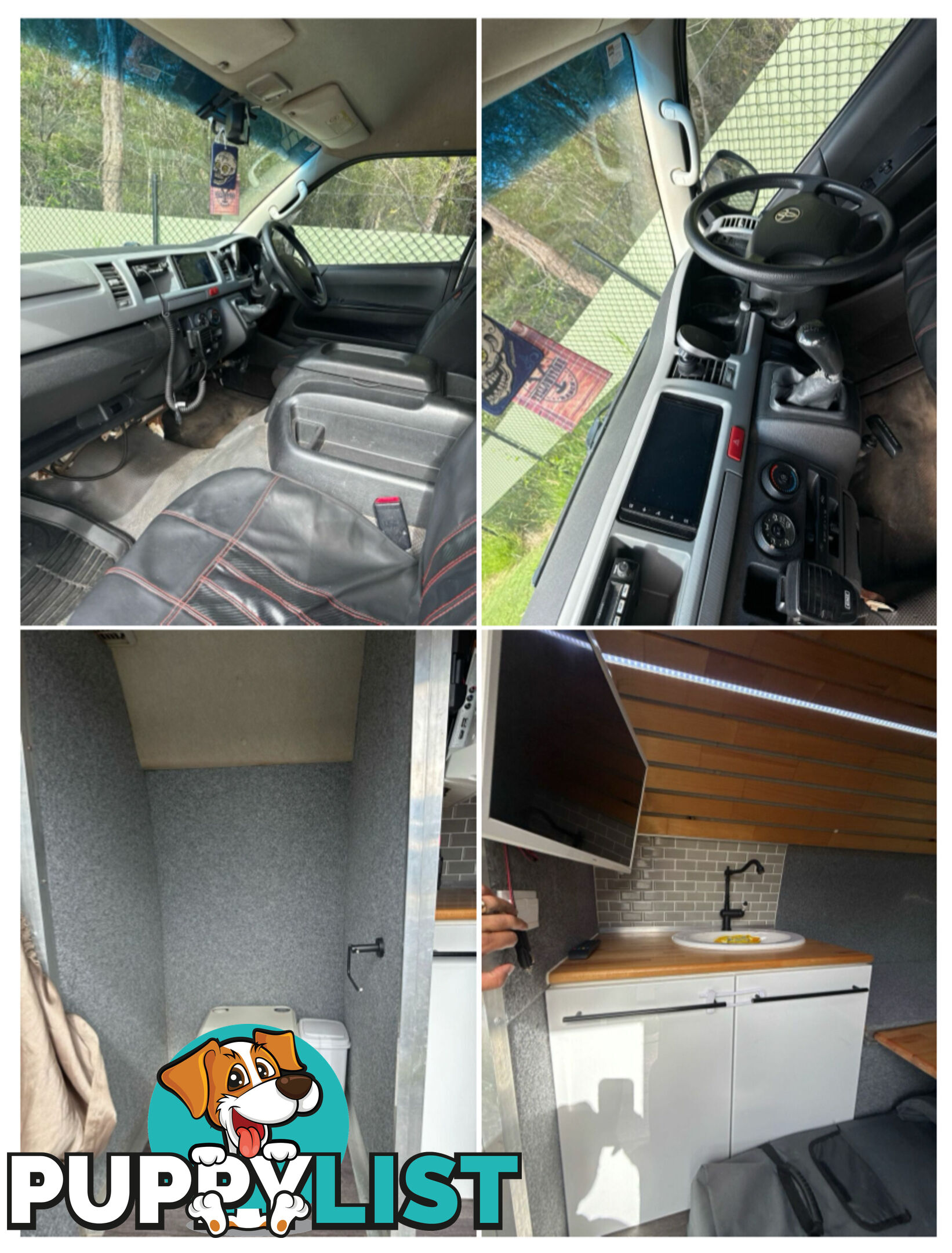 Toyota hiace commuter campervan Diesel low klms