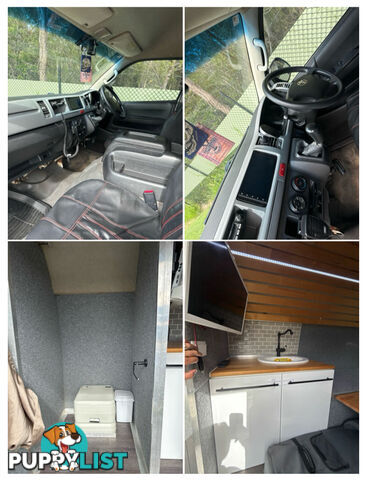 Toyota hiace commuter campervan Diesel low klms