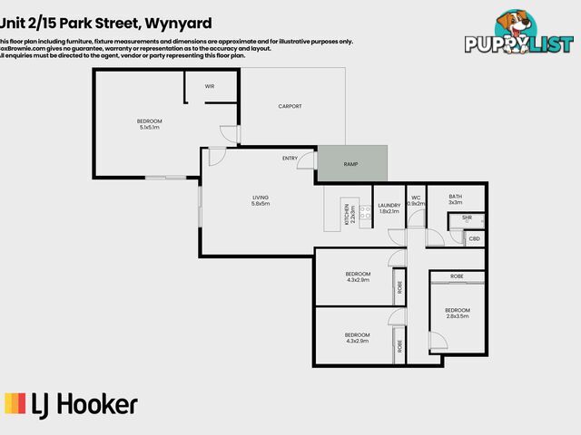 Unit 2/15 Park Street WYNYARD TAS 7325