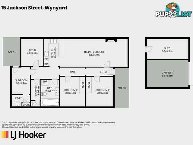 15 Jackson Street WYNYARD TAS 7325