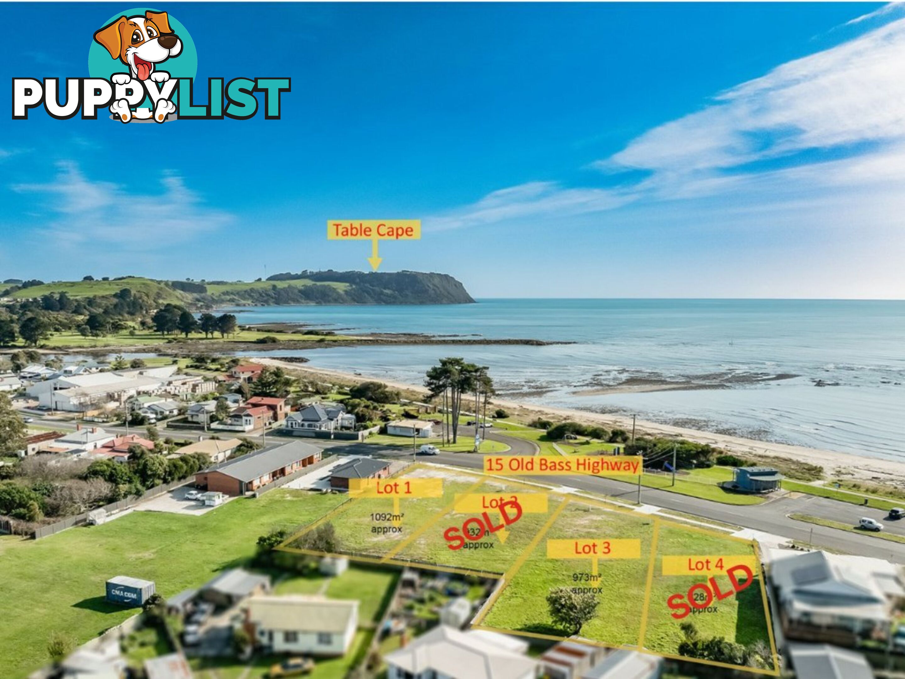Lot 1 & 3/15 Old Bass Highway WYNYARD TAS 7325