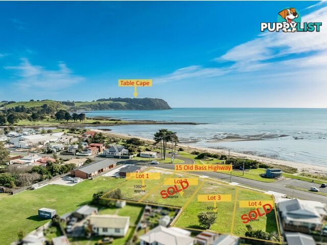 Lot 1 & 3/15 Old Bass Highway WYNYARD TAS 7325