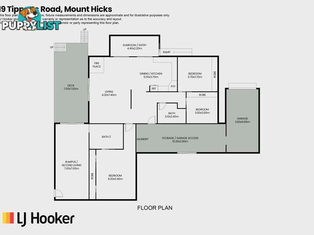 19 Tippetts Road MOUNT HICKS TAS 7325