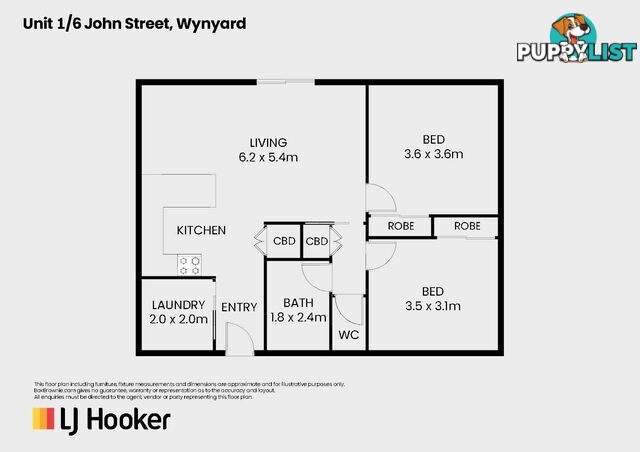 Unit 1 & 2/6 John Street WYNYARD TAS 7325