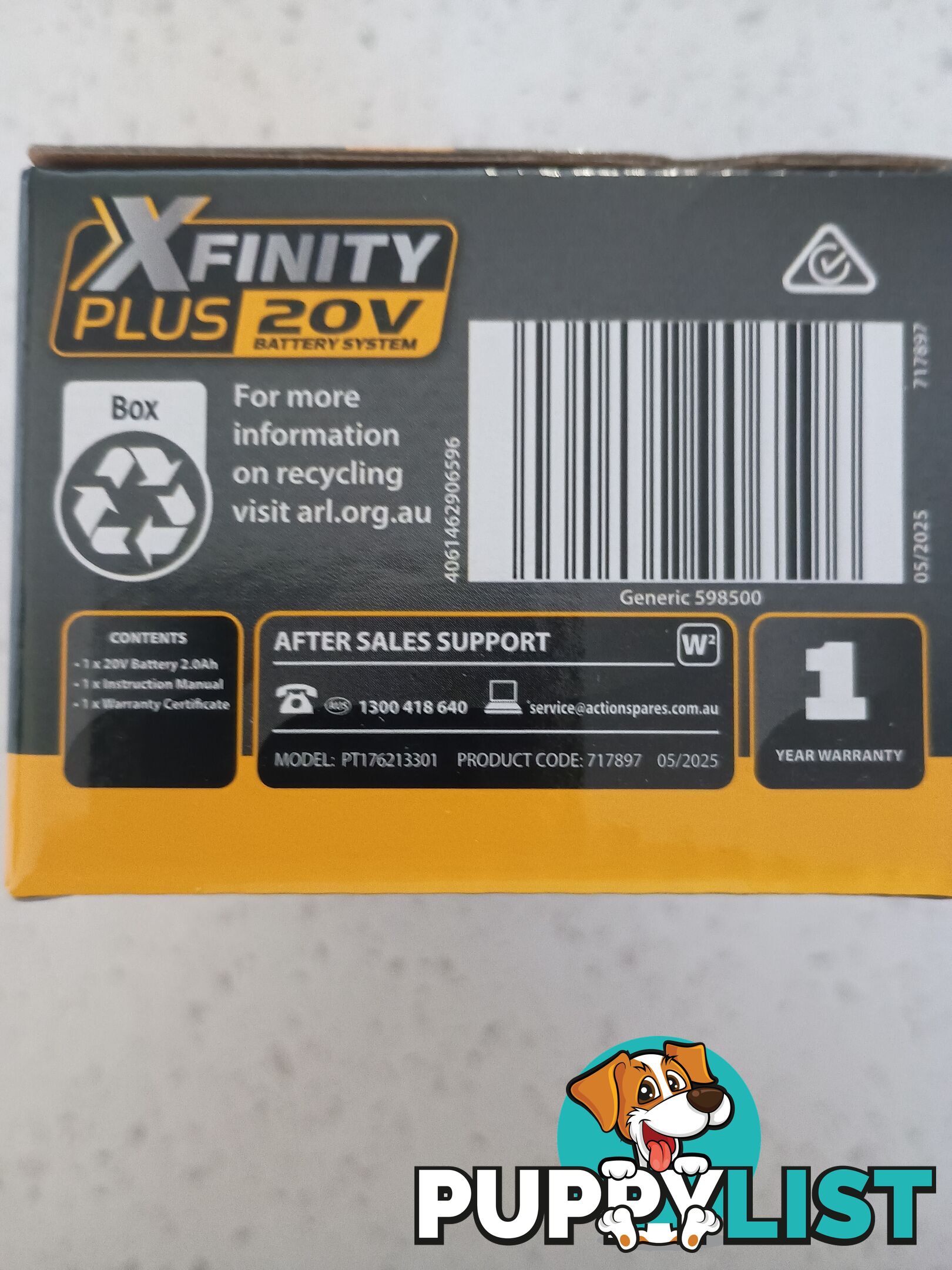 Aldi 20 volt battery & charger