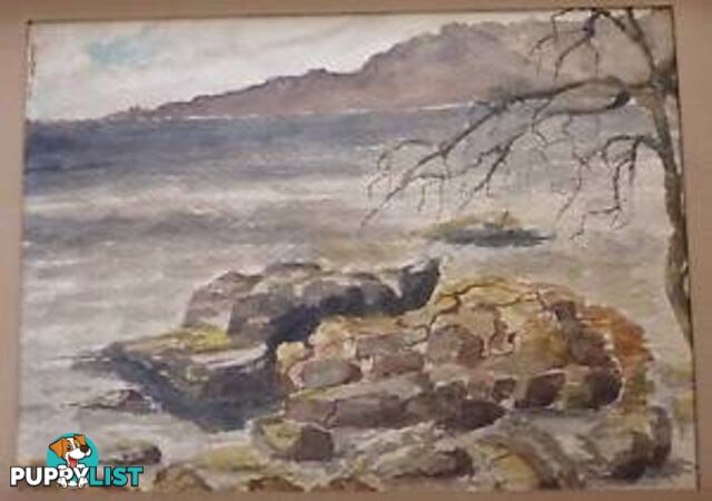 Original oil painting, Lake scene**N0W 20% OFF**