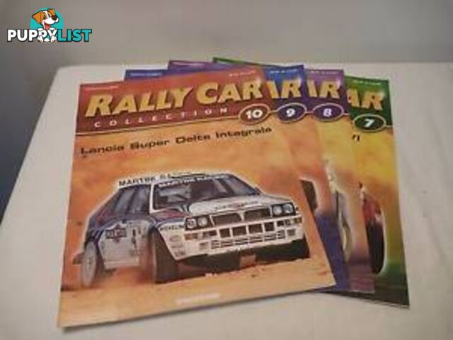 42 Rally Car Magazines with matching Rally Car. (price per car)
42 Rally Car Magazines with matching Rally Car. (price per car)