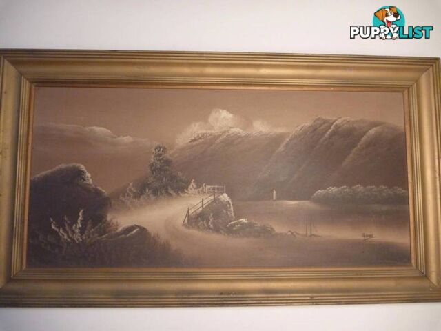 Original oil pointing by G.A.Knobb ***NOW 20% OFF****