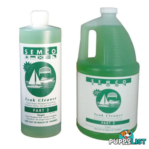 SEMCO TEAK CLEANER - PART 2