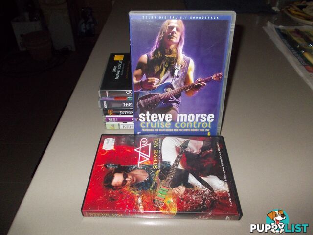 MUSIC/ROCK DVDs FOR SALE, ALL EC, ANY OFFER
